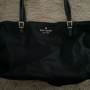 Authentic Kate Spade black bag with long strip